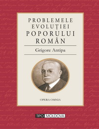 coperta carte problemele evolutiei poporului roman de grigore antipa 